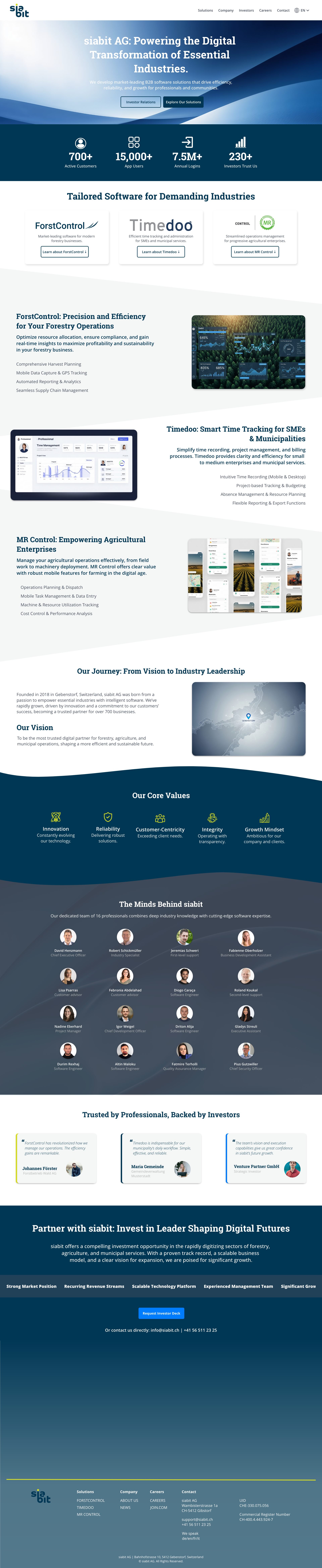 Siabit — Web Design